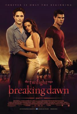 Twilight Breaking Dawn mini movie poster (Bella Edward Jacob)