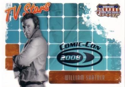 William Shatner 2008 Donruss Americana 2 Comic Con promo card