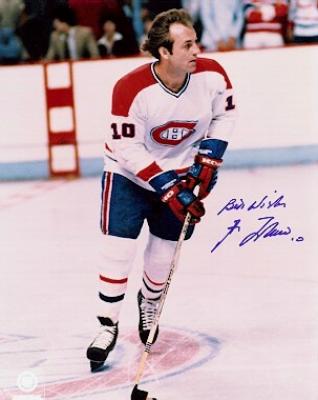Guy Lafleur autographed Montreal Canadiens 8x10 photo