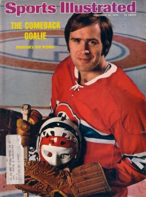 Ken Dryden Montreal Canadiens 1974 Sports Illustrated