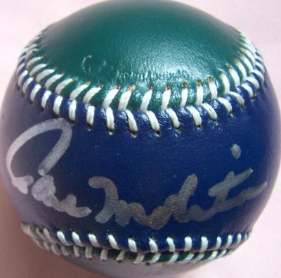 Paul Molitor autographed Milwaukee Brewers baseball