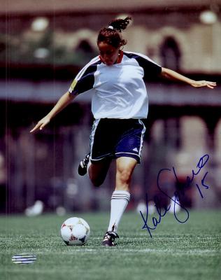 Kate (Sobrero) Markgraf autographed 8x10 soccer photo (Steiner)