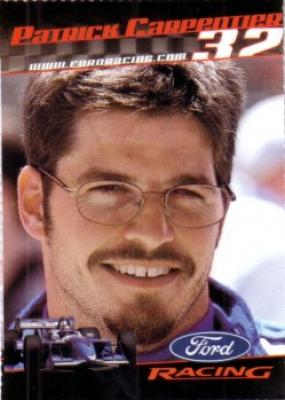Patrick Carpentier 2001 Ford Racing Sports Illustrated for Kids card