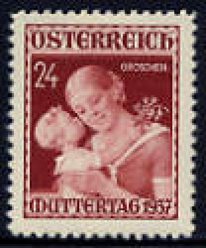 Mother day 1v; Year Issue: 1937