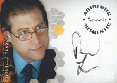 Richard Lewis Alias certified autograph card