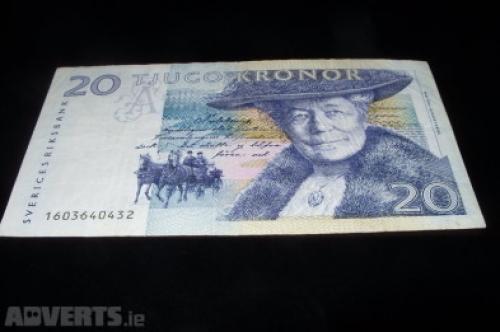 Sweden 20 kronor 1991