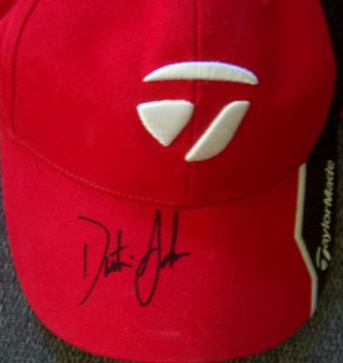 Dustin Johnson autographed TaylorMade golf cap or hat