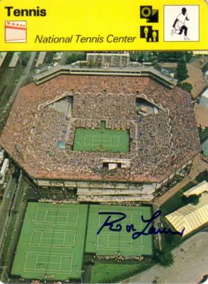 Rod Laver autographed 1979 Sportscaster U.S. Open card