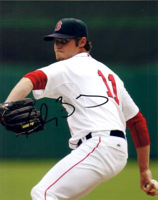 Clay Buchholz autographed Boston Red Sox 8x10 photo