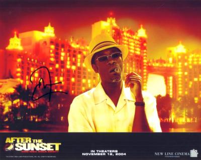 Don Cheadle autographed 8x10 After the Sunset photo