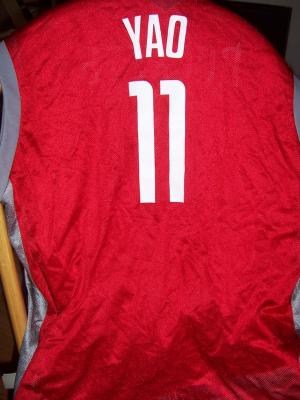 Yao Ming Houston Rockets replica jersey XL NEW WITH TAGS