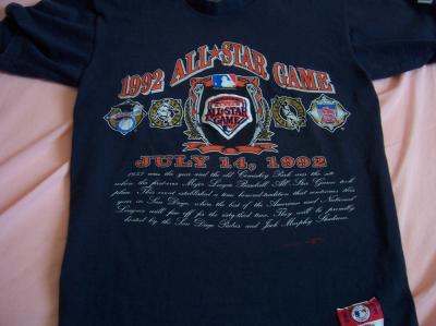1992 MLB All-Star Game (San Diego) T-shirt