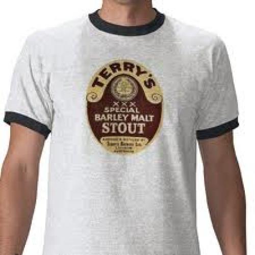 Terry's Stout Vintage Beer Label Tshirt by kingisbyre
