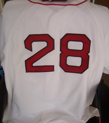 Adrian Gonzalez autographed Boston Red Sox authentic game model jersey