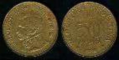 50 Pesos; Year: 1980-1981; (km 83a); aluminum bronze; SAN MARTIN