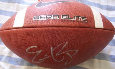 Eric Berry autographed Nike Aero Elite leather football