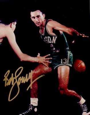 Bob Cousy autographed Boston Celtics 8x10 photo