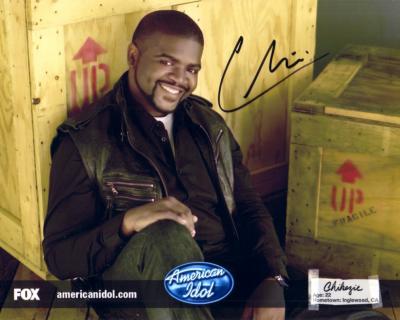 Chikezie autographed 2008 American Idol 8x10 photo