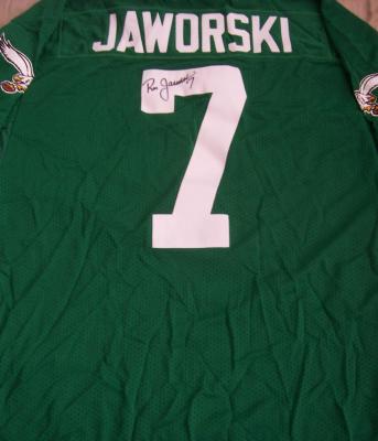 Ron Jaworski autographed Philadelphia Eagles authentic throwback jersey