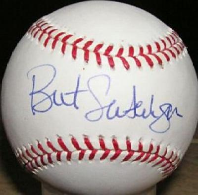 Bret Saberhagen autographed MLB baseball