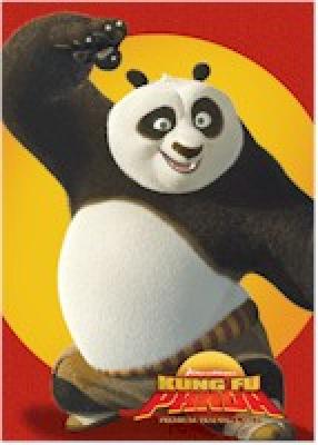 Kung Fu Panda movie 2008 Inkworks promo card P-1