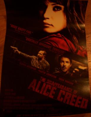 Disappearance of Alice Creed 2010 mini movie poster
