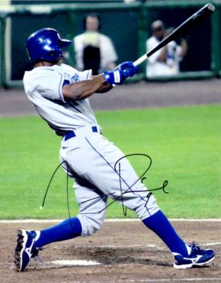 Juan Pierre autographed Los Angeles Dodgers 8x10 photo