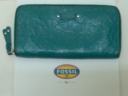Fossil Long Wallet/Purse (Genuine Leather)