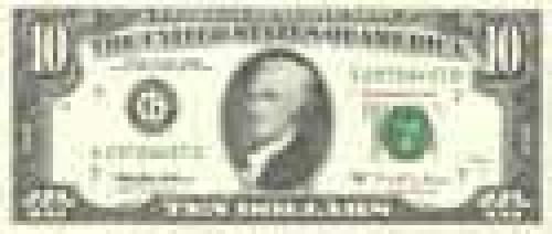 10 Dollars; Regular issues; (1964-1993)