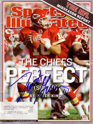 Trent Green autographed Kansas City Chiefs 2003 Sports Illustrated