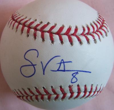 Shane Victorino autographed MLB baseball