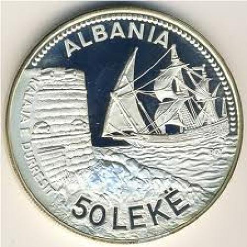 Coins; Albania, 50 leke,Year: 1987
