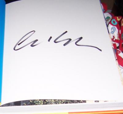 Dale Chihuly autographed Jerusalem 2000 hardcover coffee table book