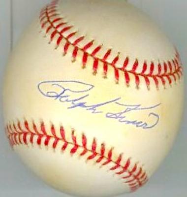 Ralph Kiner autographed NL baseball