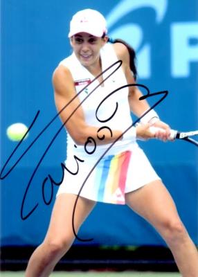 Marion Bartoli autographed 5x7 tennis photo