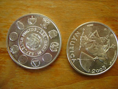 Portuguese 2003, 10 Euros coin