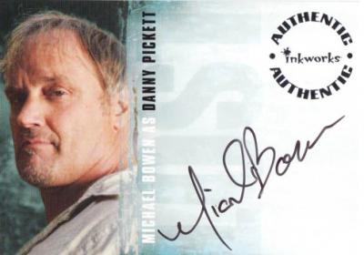 Michael Bowen LOST certified autograph card